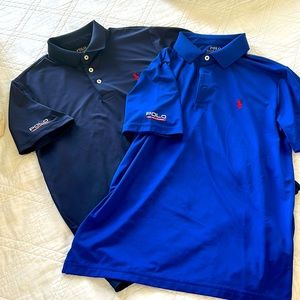 2 Boys Ralph Lauren Performance Polos